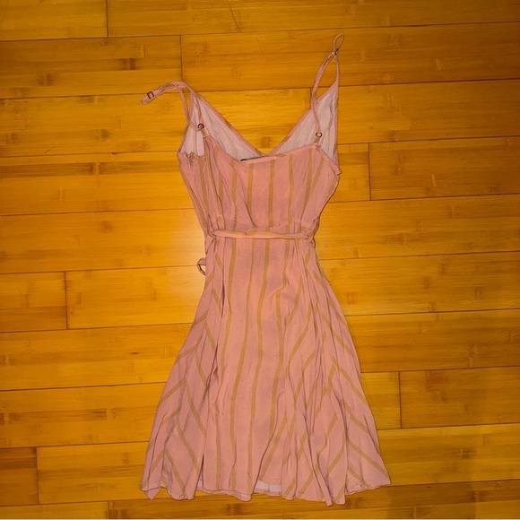 PINK FLOWY MINI DRESS - Picture 5 of 5
